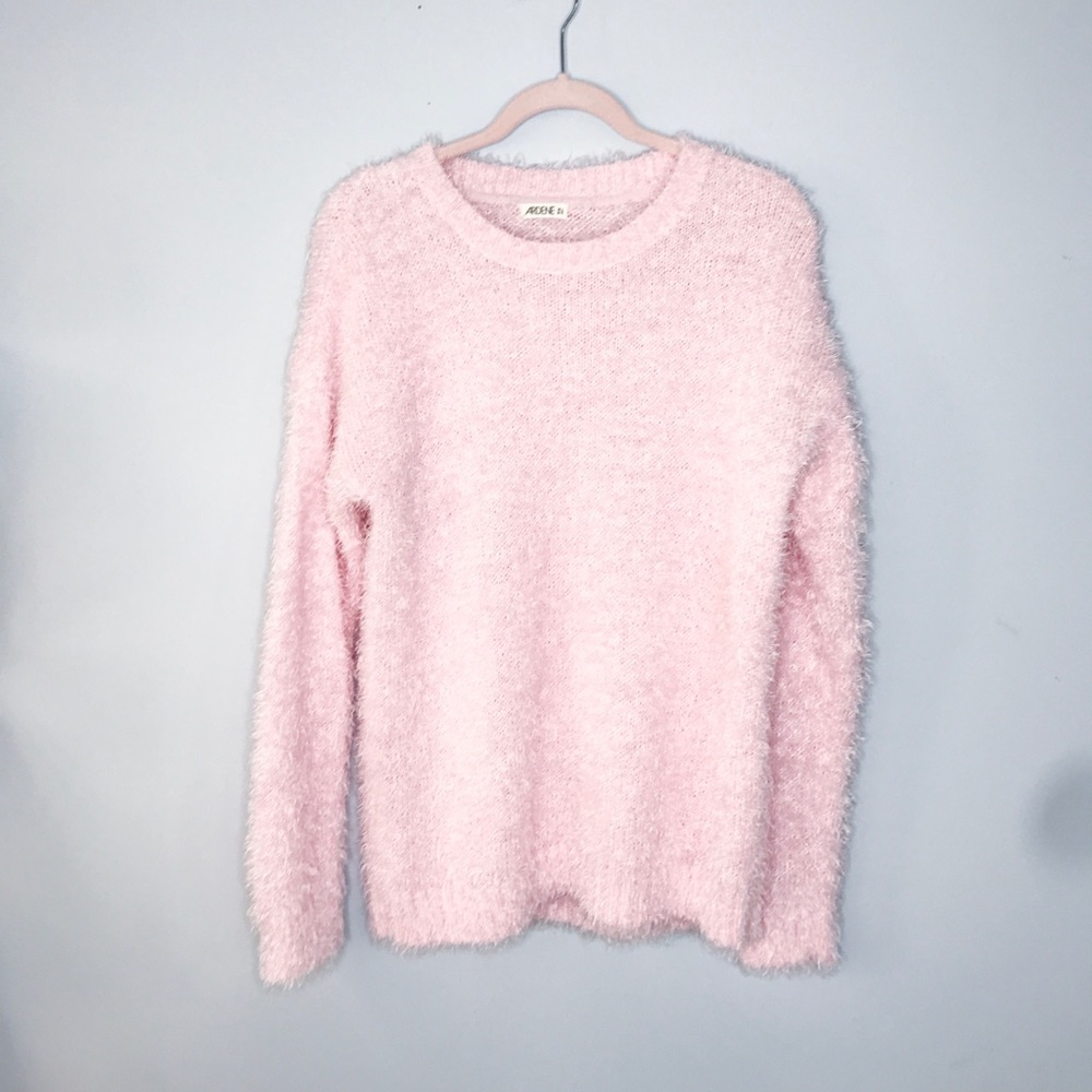 Ardene Pink Fuzzy Sweater